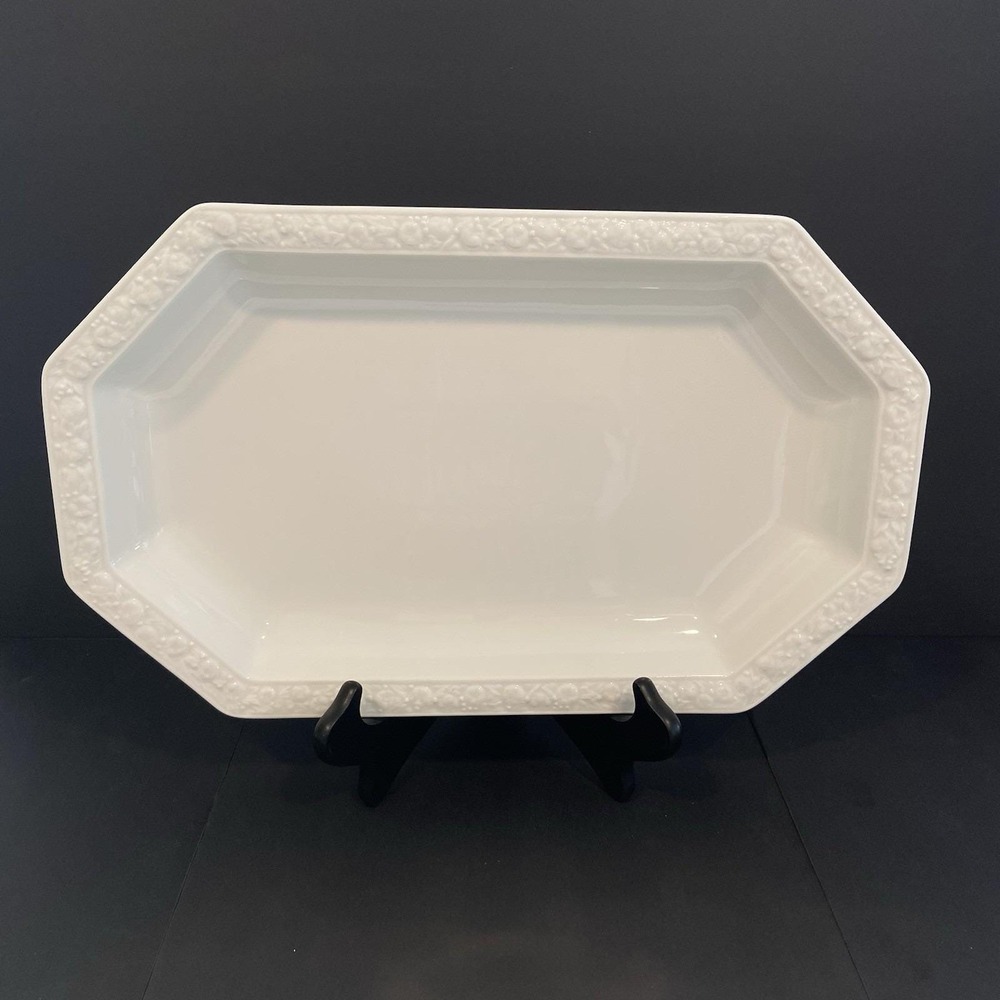 Rosenthal Maria Large Shallow White Platter 15 In x 9.25 In